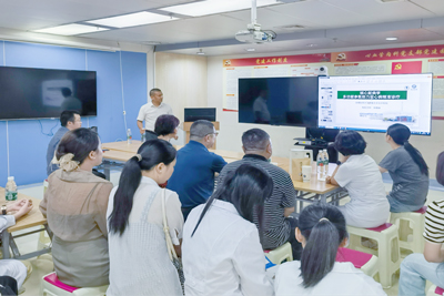 北京安貞南充醫(yī)院成功舉辦核心臟病學臨床應用推介會北京安貞醫(yī)院核醫(yī)學科主任張曉麗前來授課762.jpg